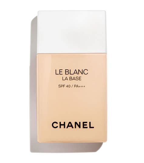 chanel le blanc makeup